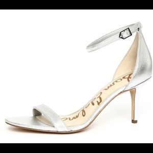 Sam Edelman Silver Patent Sandals